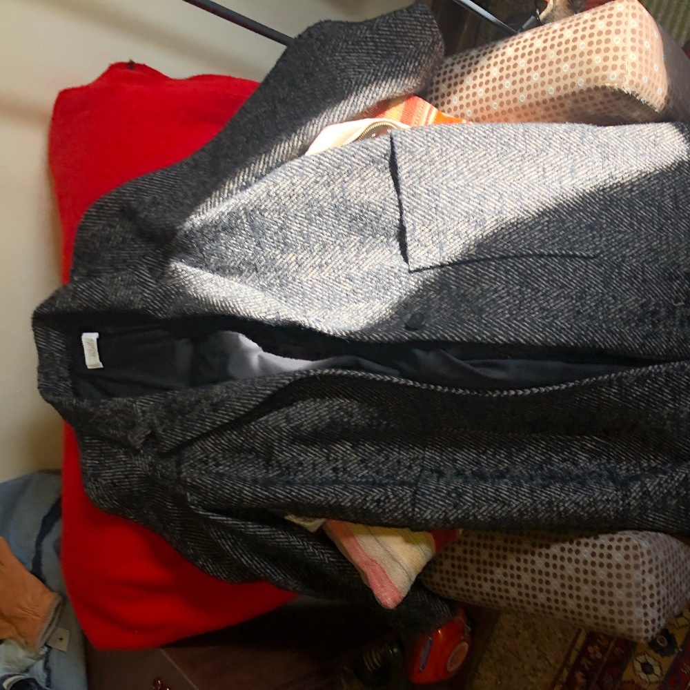 TOAST Herringbone Raglan Coat Size 2 US